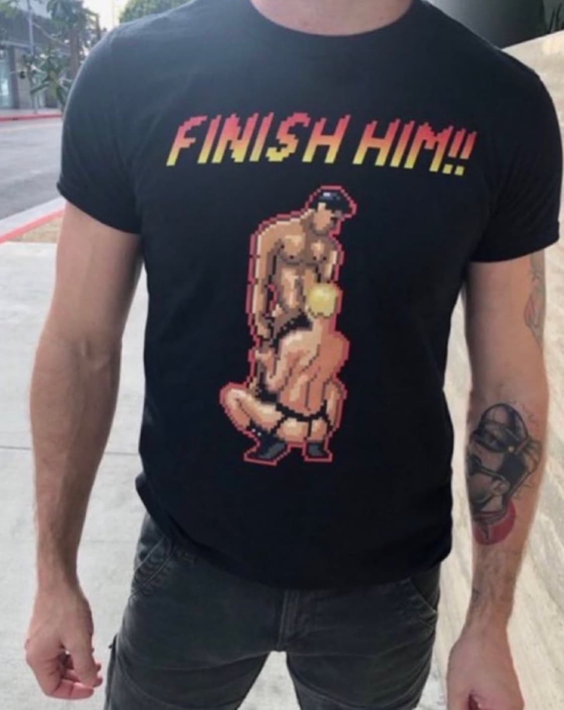 finish him t shirt - Finish Him!!